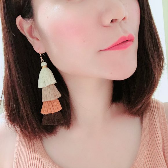 2 for 20 ❤️ Tassel earrings Boho earring jewelry - Picture 3 of 3